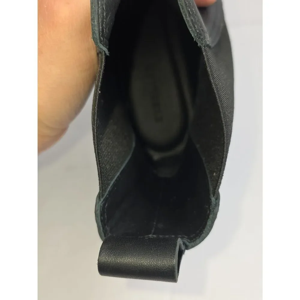 Everlane The Puffa Black Leather Platform Women's Boots